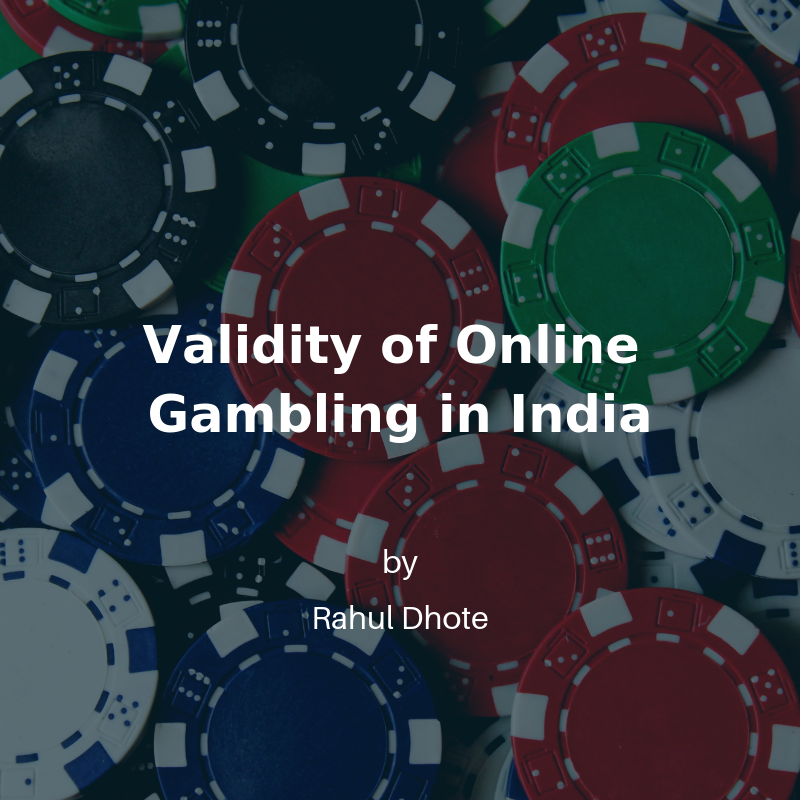 Online Gambling Rules In India